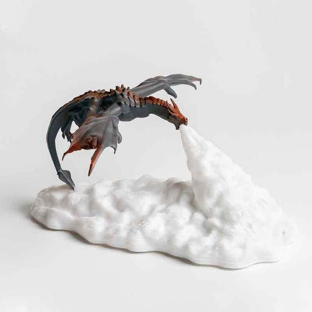 3D Printed Dragon LED Lamp - SJB-DIAMOND ELITES