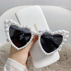 Cat Eye Heart Fashion Sunglasses - SJB-DIAMOND ELITES