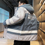 Thick And Warm Cotton-Padded Jacket, Casual Wide And Short Cotton Jacket Pi-Mart