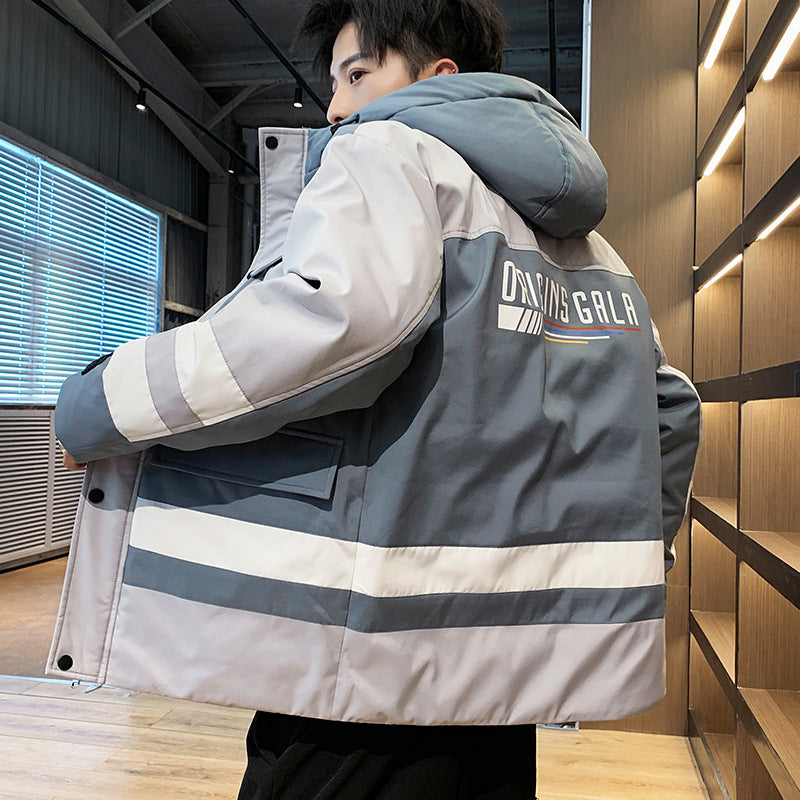 Thick And Warm Cotton-Padded Jacket, Casual Wide And Short Cotton Jacket Pi-Mart