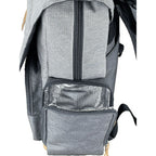 iPack Carry All Backpack Diaper Bag, Solid Print/Gray EasyOptionXY LLC