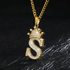 Zircon Alphabet Necklace - SJB-DIAMOND ELITES