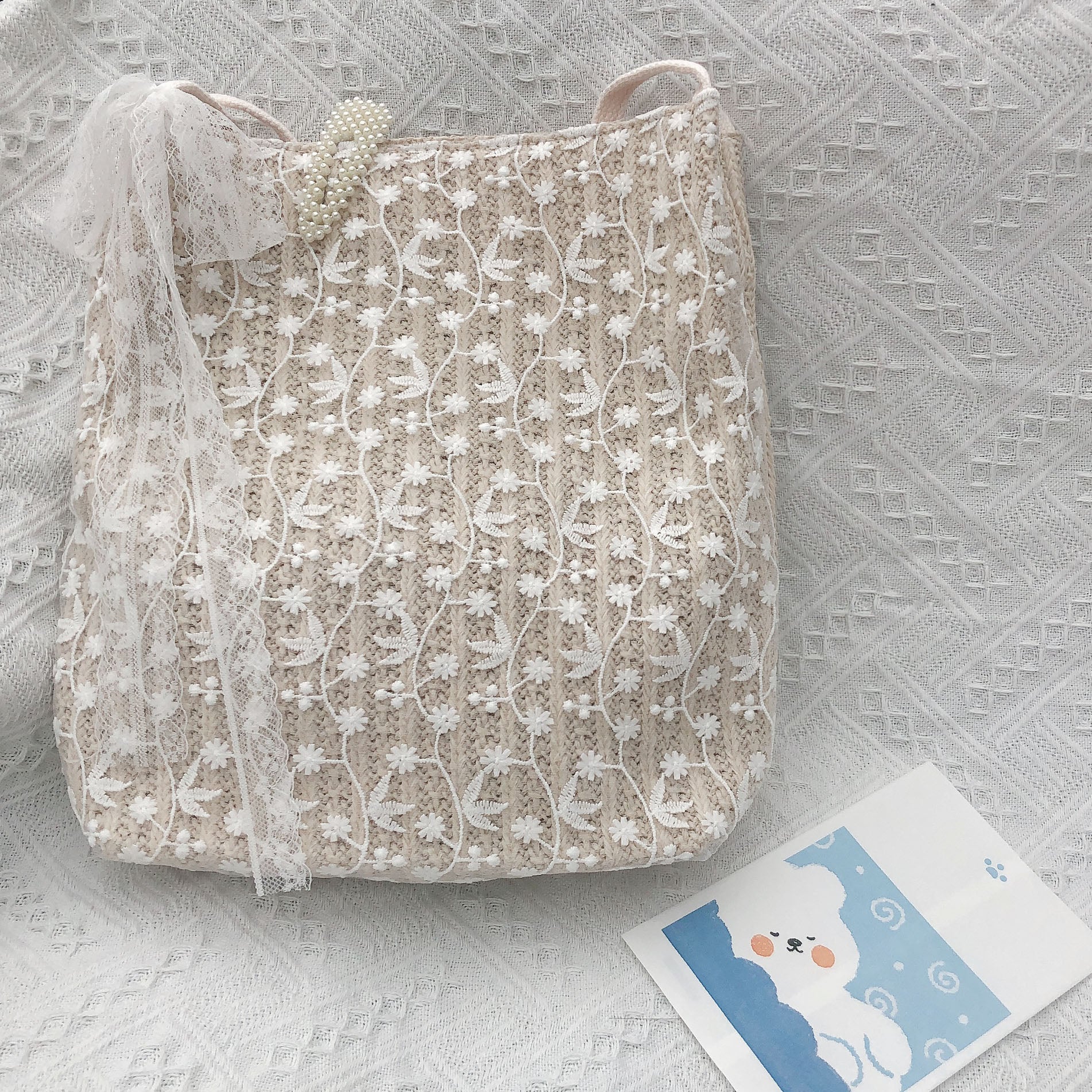 Straw woven handbag Pi-Mart