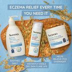 Aveeno Eczema Therapy Rescue Relief Treatment Body Gel Cream, Steriod Free Lotion, Fragrance Free, 5 oz EasyOptionXY LLC