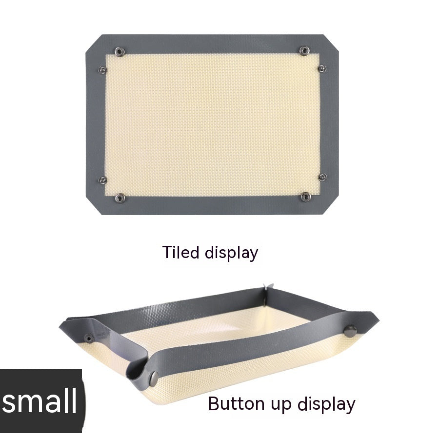 Thick Fiber Baking Pan Mat Silica Gel Pad Baking Tool Pi-Mart