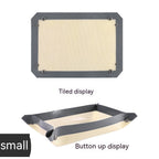 Thick Fiber Baking Pan Mat Silica Gel Pad Baking Tool Pi-Mart