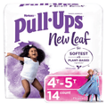 Pull-Ups Girls' New Leaf Training Pants Size 4T-5T; 14 Ct