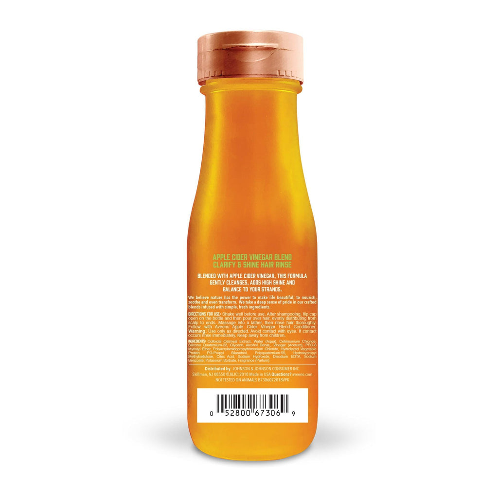 Aveeno Clarifying Apple Cider Vinegar In-Shower Rinse, 6.8 fl oz