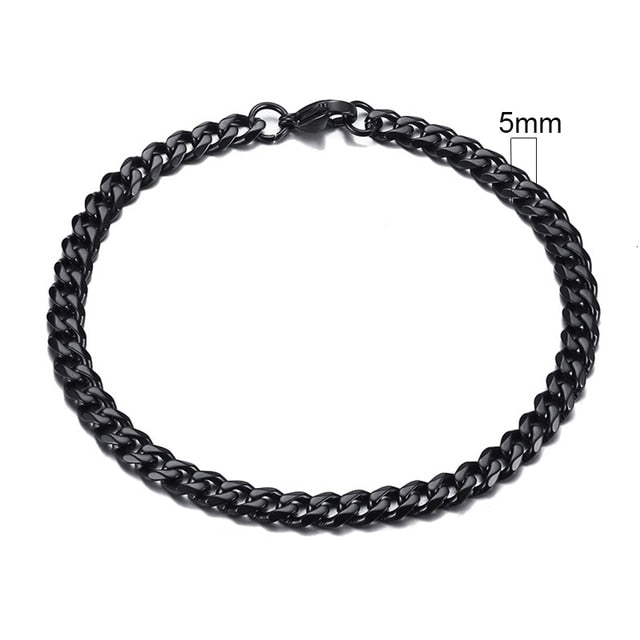 Vnox Men's Chunky Curb Chain Bracelet Pi-Mart