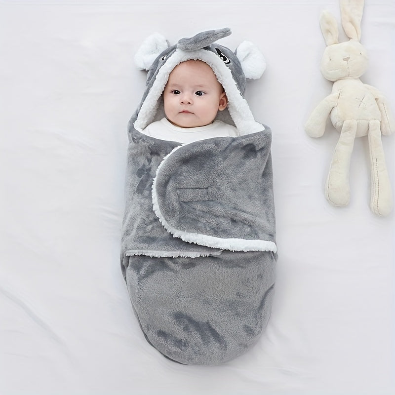 Cute Wrap, Flannel Thickened Soft Swaddling Blanket, Soft Sleeping Bag, Great Christmas Halloween Thanksgiving Day Gift, New Year's Gift, Valentine's Day Gift Lootquake LLC