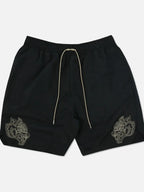Men's Plus Size Drawstring Waist Shorts