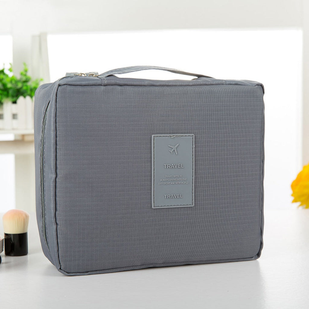 Cosmetic Bags,Cosmetic bag portable, travel storage bag, portable double-layer women's travel bag, men's travel toilet bag - SJB-DIAMOND ELITES