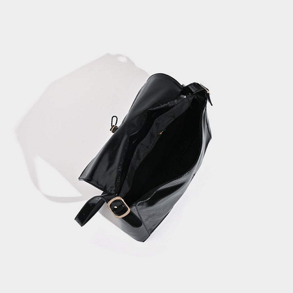 Large armpit bag for women, soft leather shoulder bag for women, large capacity messenger bag, hobo shoulder bag for women - SJB-DIAMOND ELITES