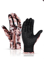 Winter Gloves Touch Screen Riding Motorcycle Sliding Waterproof Sports Gloves With Fleece Pi-Mart
