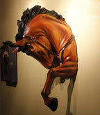 European Resin Horse Head Wall Hanging And Horse Head Wall Decoration Pendant Lootquake LLC