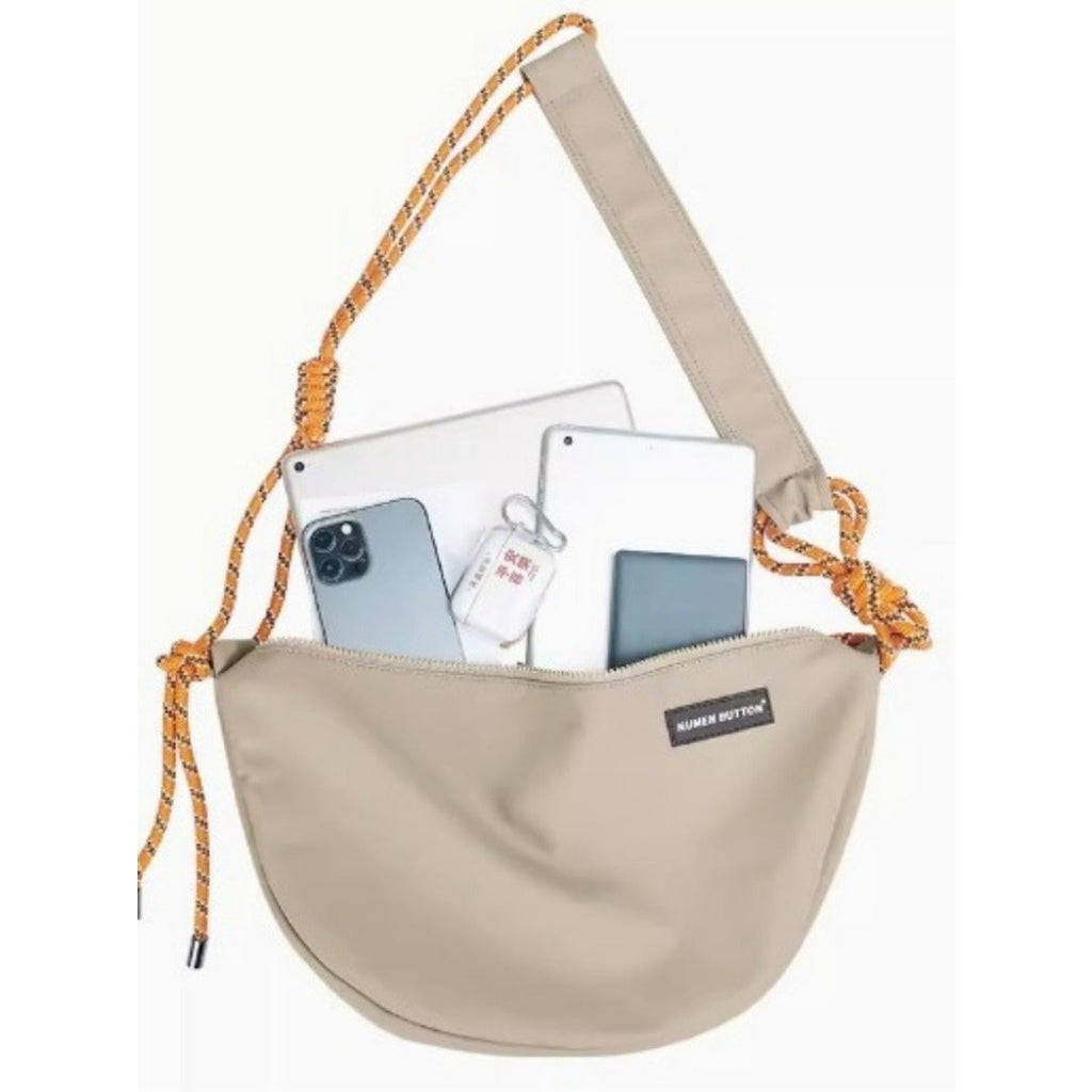 Shoulder crossbody bag unisex, large capacity student leisure crossbody bag, sports solid color small crossbody bag - SJB-DIAMOND ELITES