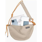Shoulder crossbody bag unisex, large capacity student leisure crossbody bag, sports solid color small crossbody bag - SJB-DIAMOND ELITES