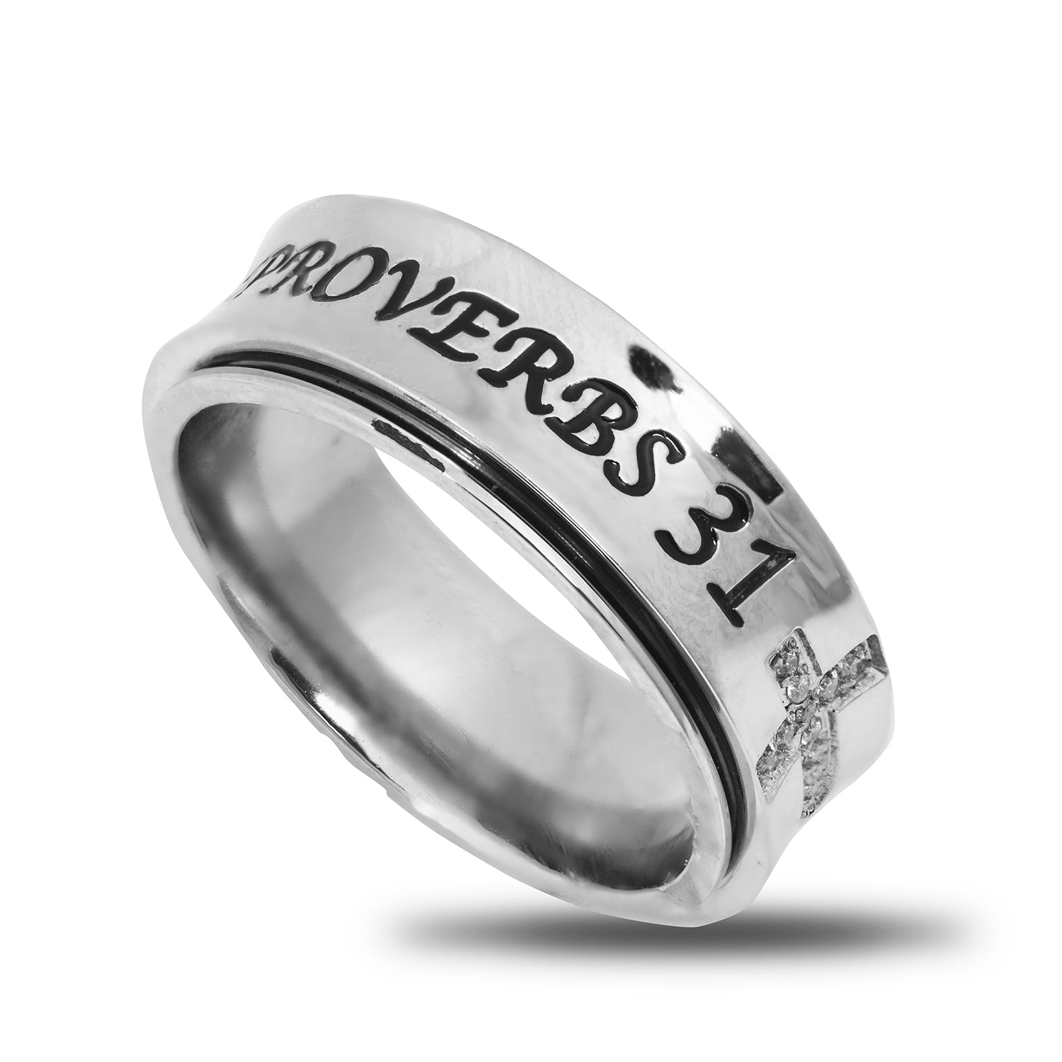 Spinner High Polish Ring KingdomWear
