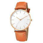 Simple Leather Men's Luxury Watches Pi-Mart