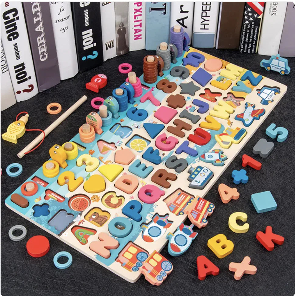 Baby Wooden Montessori Educational Toy Pi-Mart