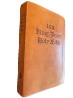 1611 King James Bible - Tan KingdomWear