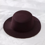 Winter Autumn Woolen Women Men Fedora Hats Fashionable Women Classic Wide Brim Fedora Hat Adjustable Big Fedoras Hat Luxury Brim Fedora Hat Summer Men Classic Hat