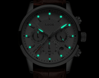 Men's  Waterproof Watch With Chronometers Day View Sport Analog Watches Excellent Look Perfect Gift For Him Stevvex