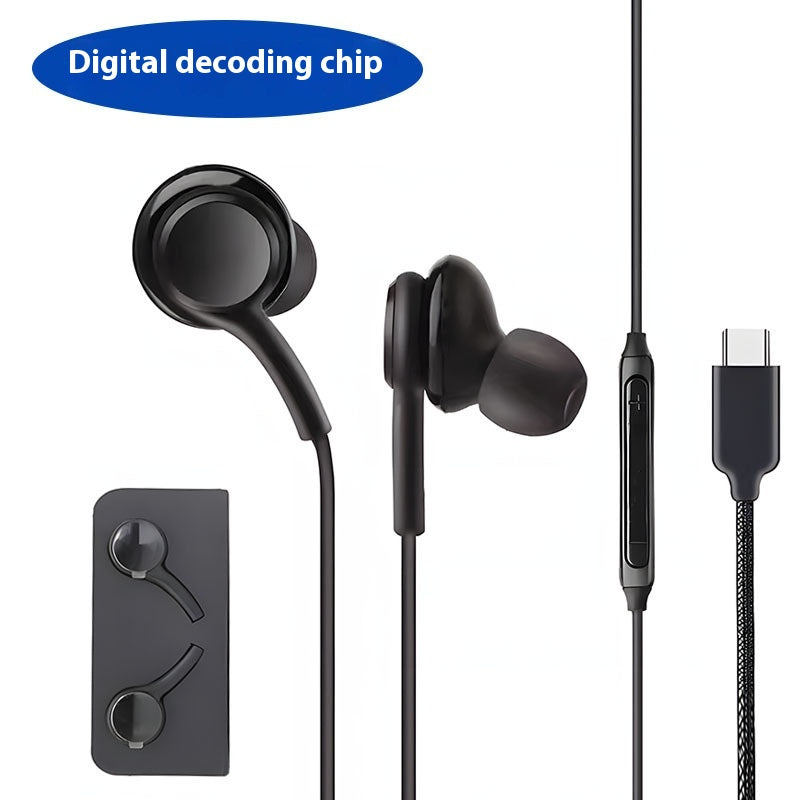 Headphone Earphone For Smart Phones  with Stereo In-Ear Headset Wire Earphones Stevvex