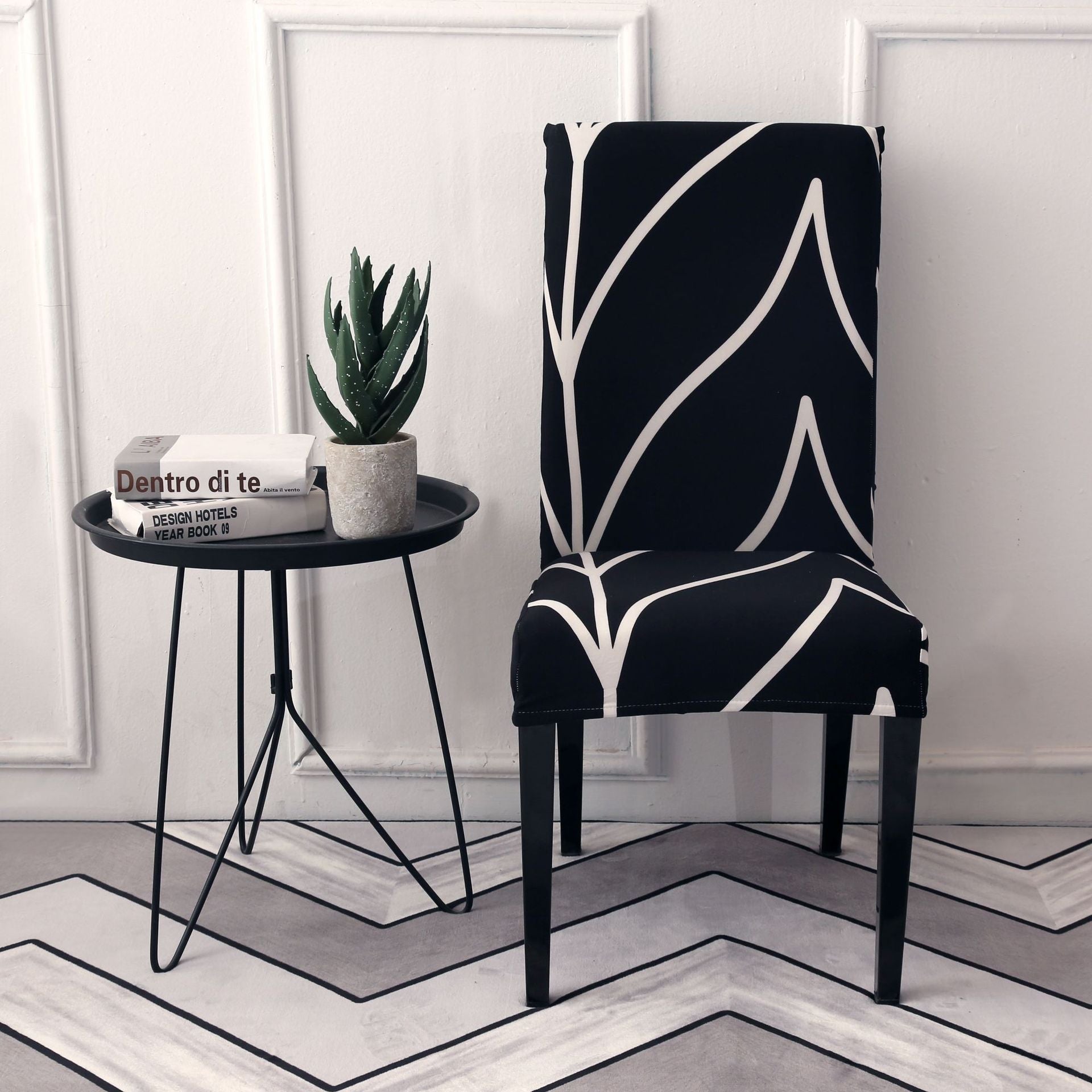 Stretch Chair Cover Dining Room Set One-piece Chair Cushion Pi-Mart