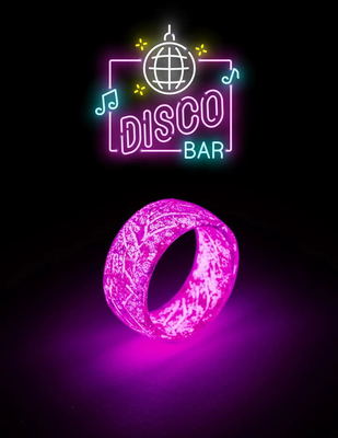 Unisex Luminous Rings Pi-Mart