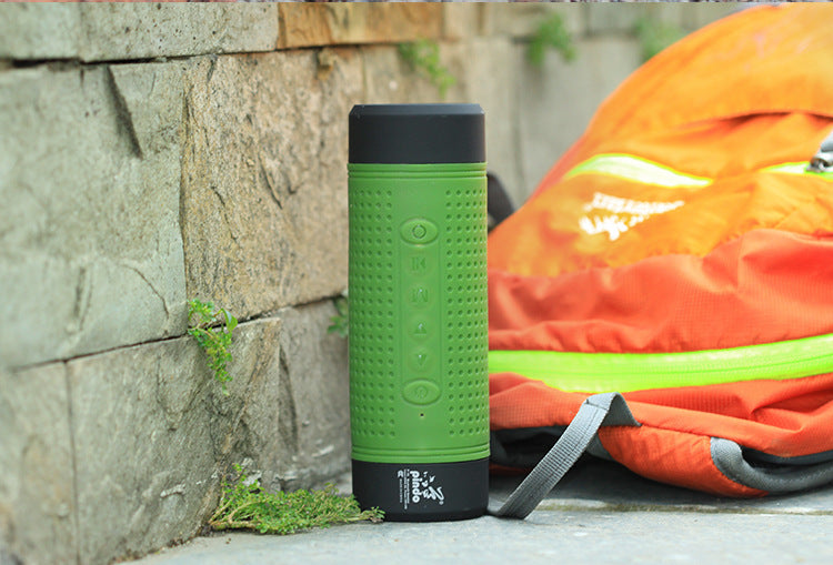 Mini Bicycle Outdoor Bluetooth Speaker Card Radio Flashlight Stereo Handsfree Call Loudspeaker Pi-Mart