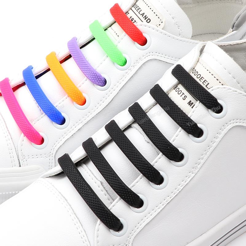 Silicone Shoelaces  No Tie Shoe Laces Pi-Mart