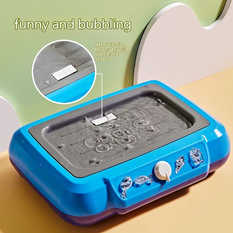 Children's Barbecue Table Toy Play House Color Changing Food Simulation Cooking Pi-Mart