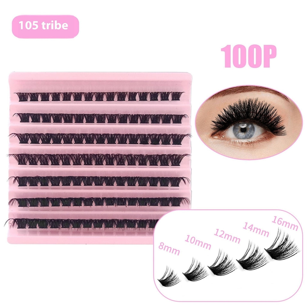 5D Messy 40p 60p Thick Hot Melt False Eyelashes Pi-Mart