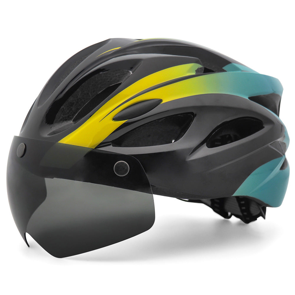 Bicycle Riding Protective Helmet Belt Goggles Lootquake LLC