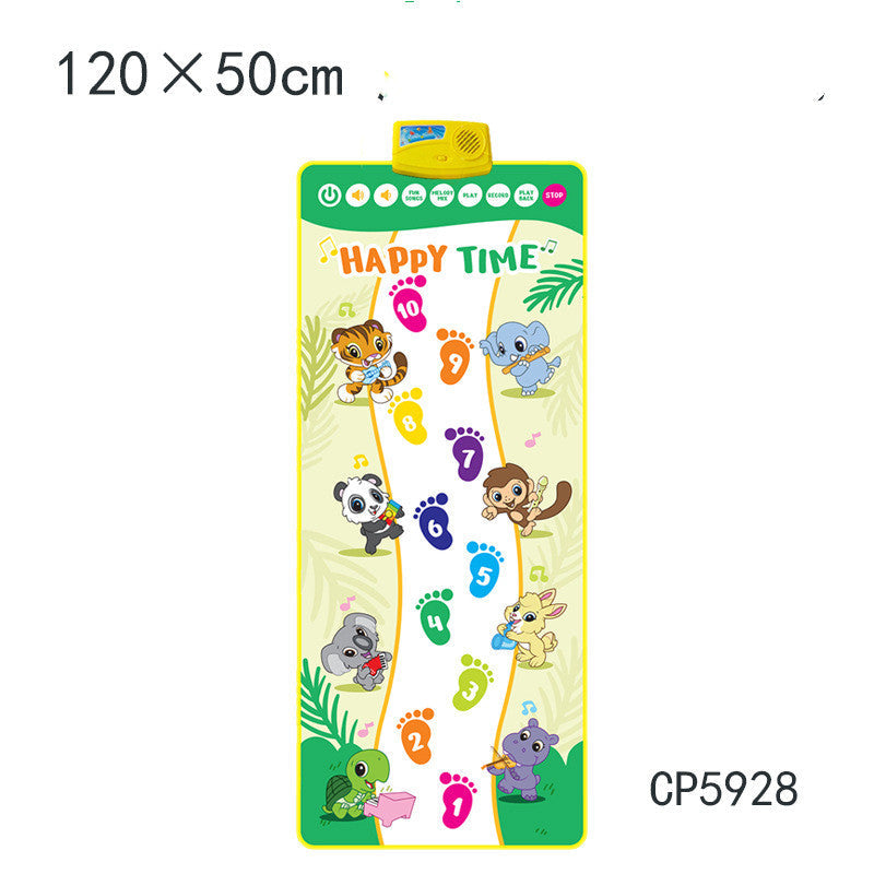 Children's Early Childhood Education Animal Piano Mat Multifunctional Music Blanket Toy Pi-Mart
