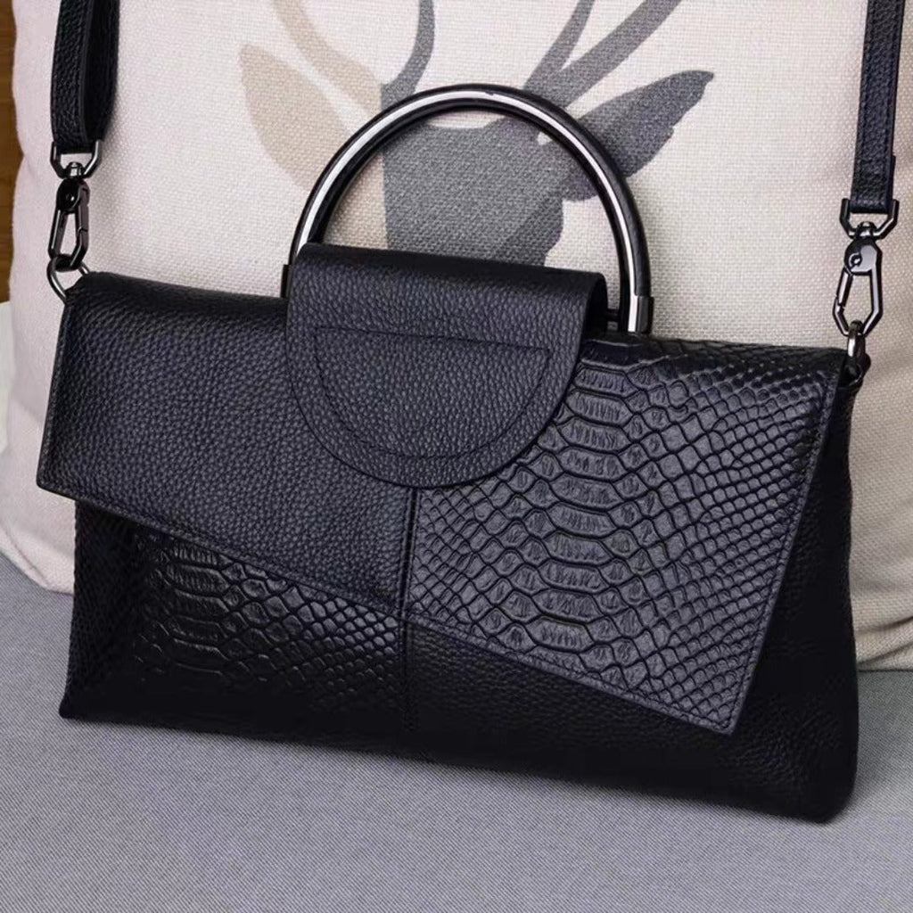 Evening Clutch bag women large capacity banquet handbag crocodile pattern women's fashion temperament crossbody bag - SJB-DIAMOND ELITES