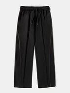 Men's Contrast Straight Sweatpants
