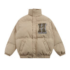 Men's Ins Tide Brand Bf Couple Thickened Bread Clothes