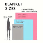 1pc Flannel Blanket, To My Husband From Wife Blanket, Soft Throw Blanket For Couch Bed Sofa And Travelling