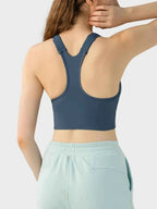 Millennia Wide Strap Sport Bra THRIXINE