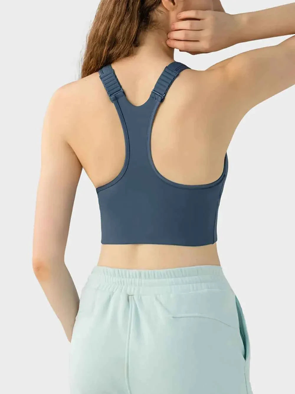 Millennia Wide Strap Sport Bra THRIXINE