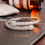 Moissanite 925 Silver Plated Bracelet Ornament Pi-Mart