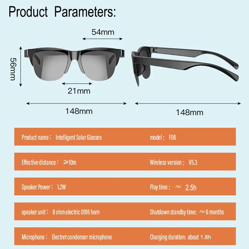 Bluetooth Sunglasses Pi-Mart