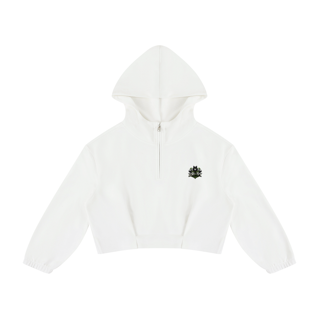 Loki & Ivy Women’s Boxy Quarter-Zip Hoodie