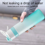 Spray Water Bottle For Girls Outdoor Sport Fitness Water Cup Large Capacity Spray Bottle Drinkware Travel Bottles Kitchen Gadgets Pi-Mart