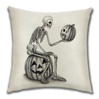 Cartoon Pumpkin Castle Sofa Cushion Cushion Pillowcase Pi-Mart