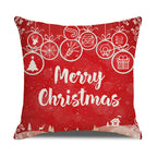 Santa Printed Cushion Sofa Cushion Home Furnishing Pi-Mart