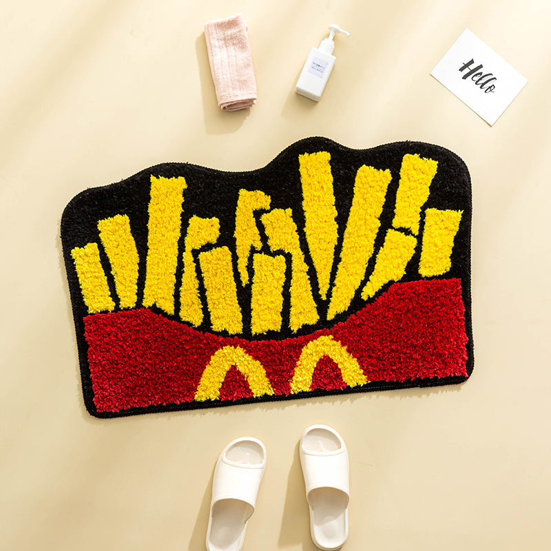 Household Fashion Bathroom Water-absorbent Non-slip Floor Mat Pi-Mart