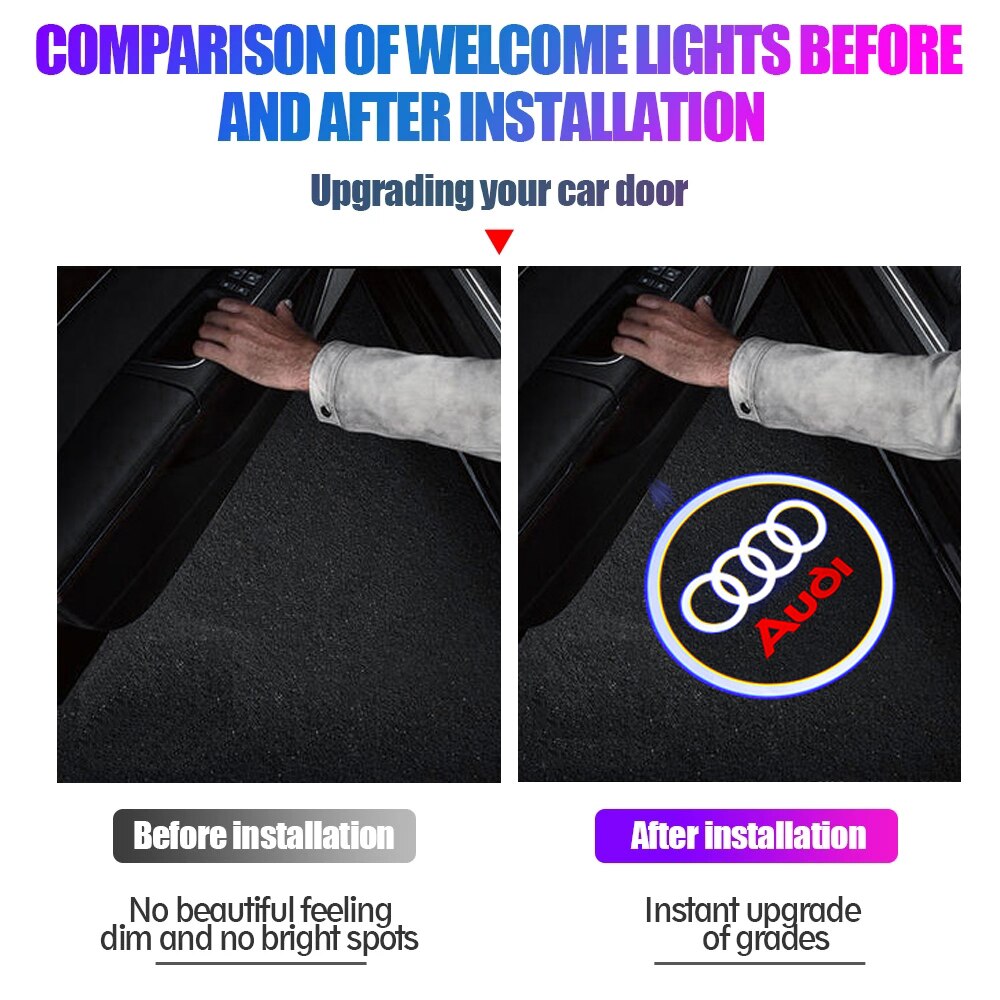 Car Door Light LED Projector - SJB-DIAMOND ELITES